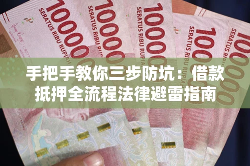 武汉手把手教你三步防坑：借款抵押全流程法律避雷指南