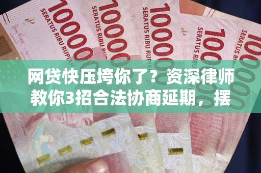 武汉网贷快压垮你了？资深律师教你3招合法协商延期，摆脱暴力催收！