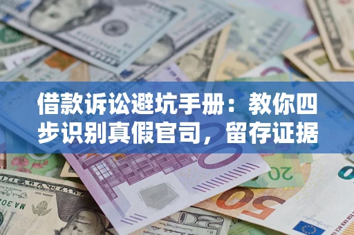 武汉借款诉讼避坑手册：教你四步识别真假官司，留存证据不踩雷