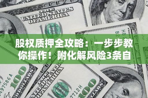武汉股权质押全攻略：一步步教你操作！附化解风险3条自救法则