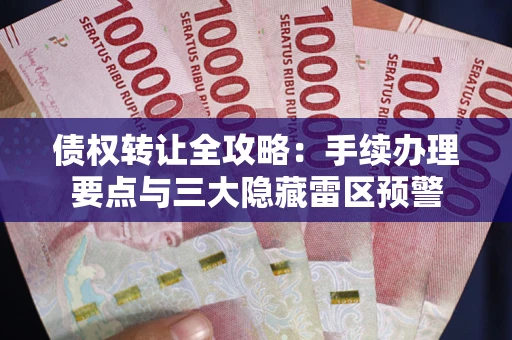 武汉债权转让全攻略：手续办理要点与三大隐藏雷区预警